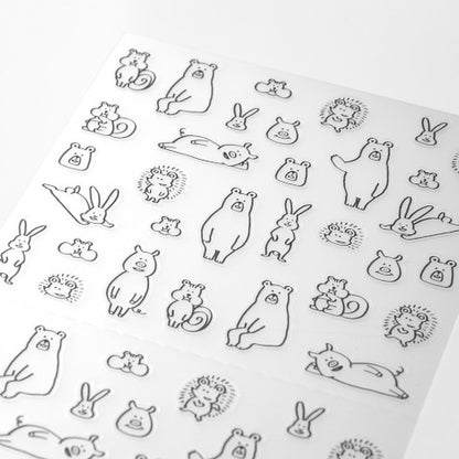 Forest Animals Sticker Sheet