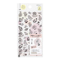 Monotone Flower Sticker Sheet