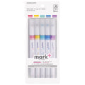 Mark+ Two Way Marker 5 Color Set