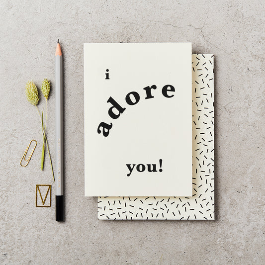 I Adore You Bold