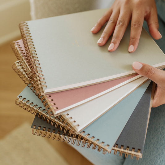 To Note Lined Notebook - Dusty Rose
