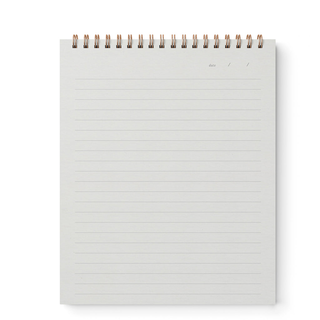 To Note Lined Notebook - Dusty Rose
