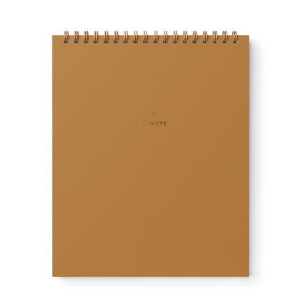 To Note Lined Notebook - Dusty Rose