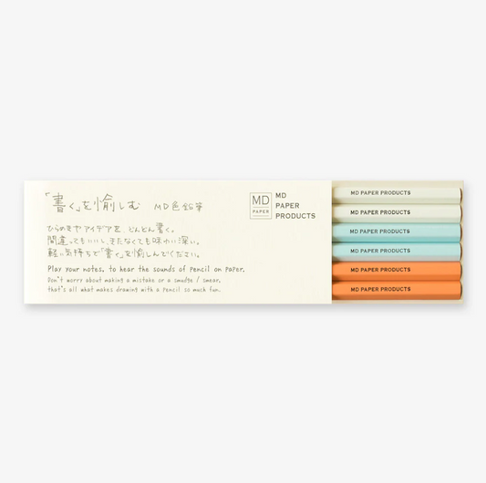 MD Color Pencil Set 6pk