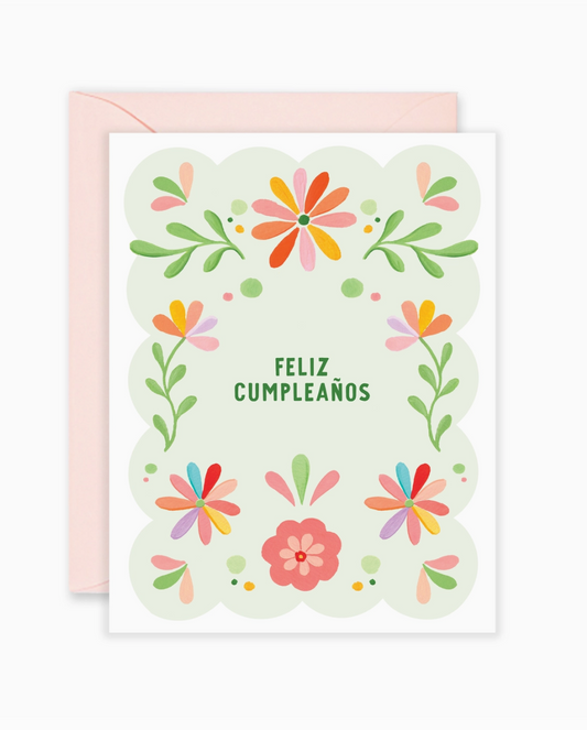 Feliz Cumpleaños - Spanish Greeting Card