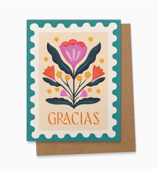 Gracias Summer Spanish Greeting Card
