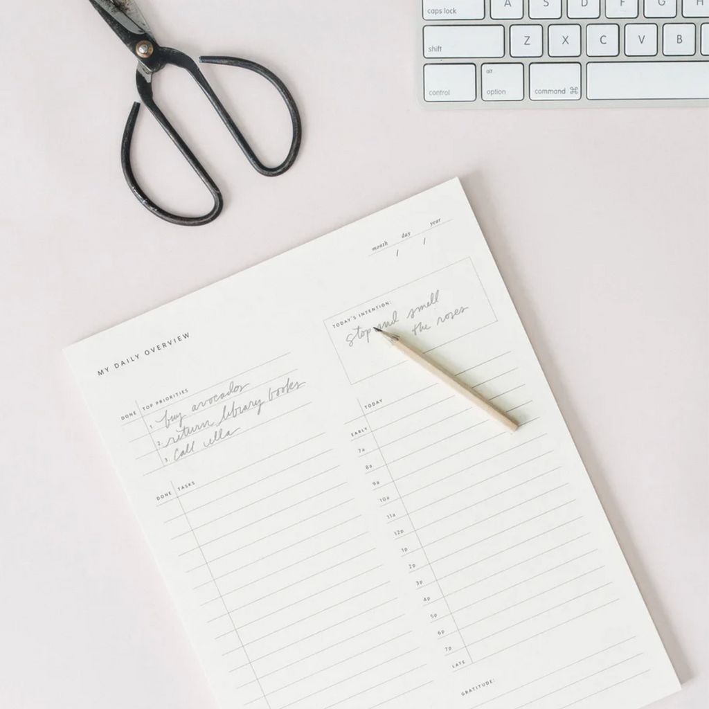Daily Overview Notepad