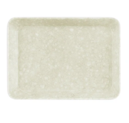Marble Desk Tray - Small Ivory