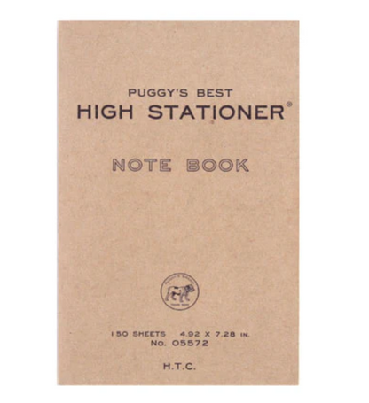 Puggy's Best Paperback Notebook - Large