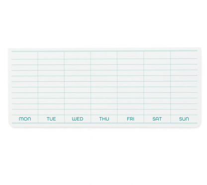 Penco Sticky Weekly Memo Pad