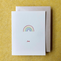 Love Rainbow Greeting Card