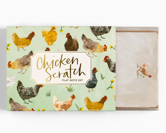 Chicken Scratch Flat Note Set