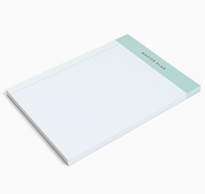 Master Plan Notepad