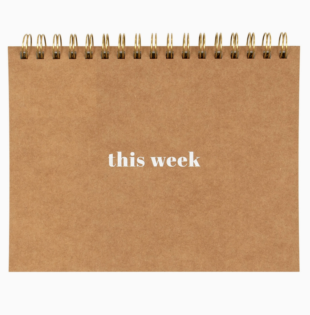 Spiral Weekly Planner