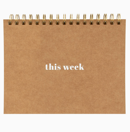 Spiral Weekly Planner