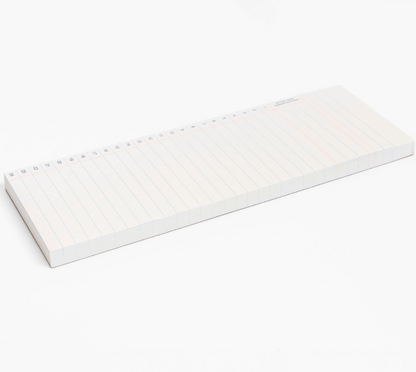 Notes and Observations Lined Notepad