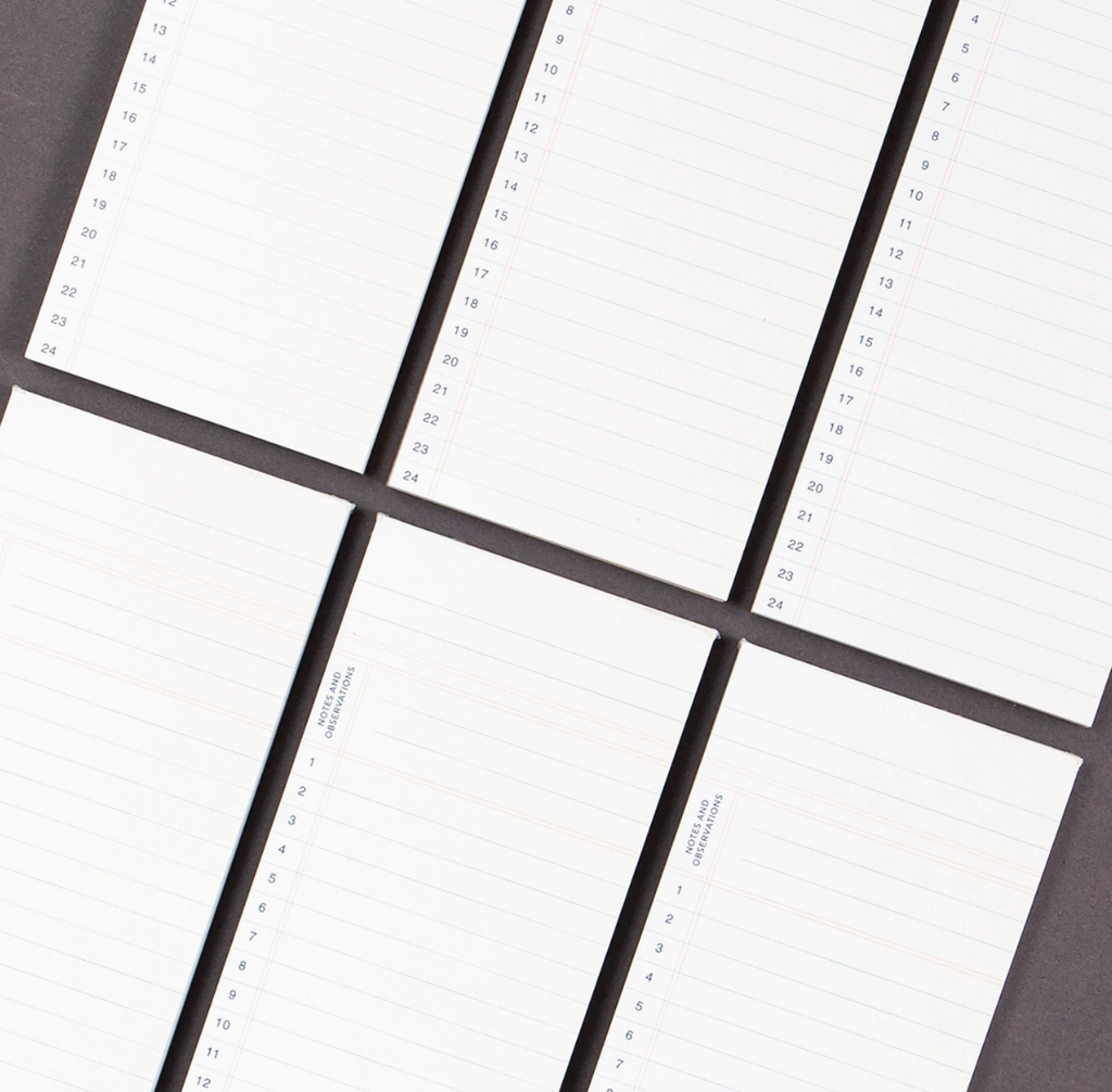 Notes and Observations Lined Notepad
