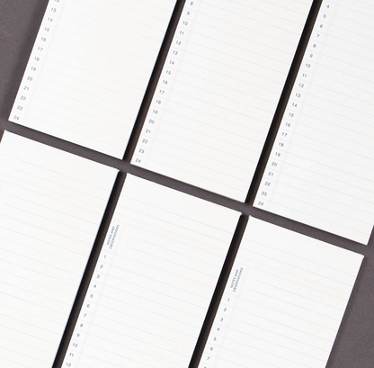 Notes and Observations Lined Notepad
