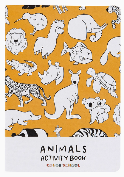 Activity Coloring Book - Animals