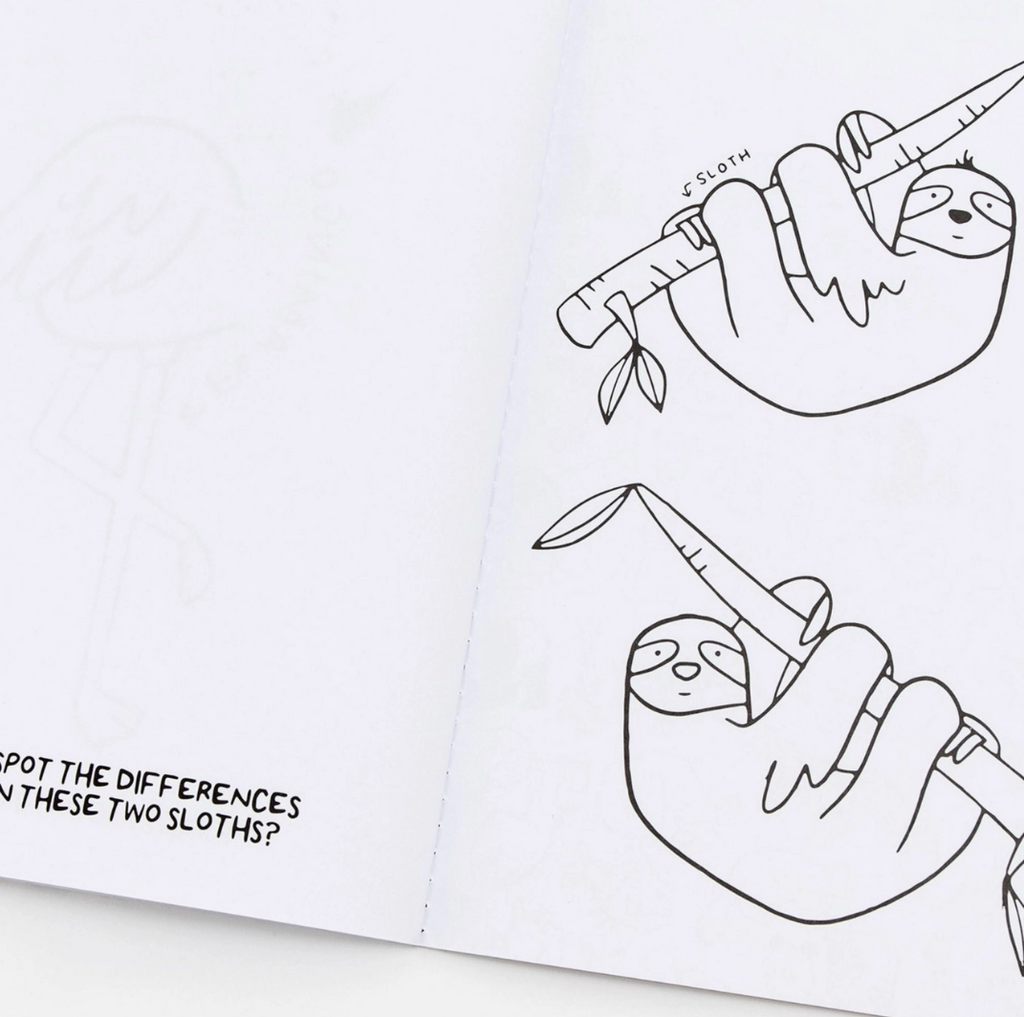Activity Coloring Book - Animals