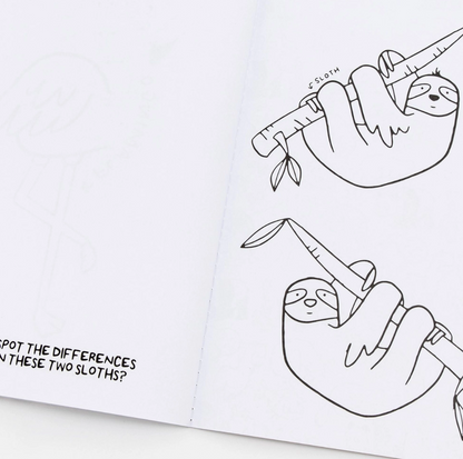 Activity Coloring Book - Animals