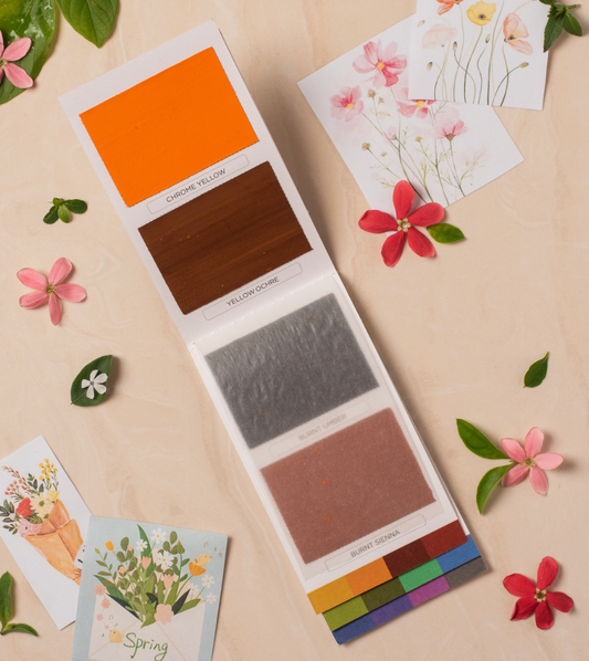 Viviva Colors Original Colorsheets - 16 Handmade Watercolors