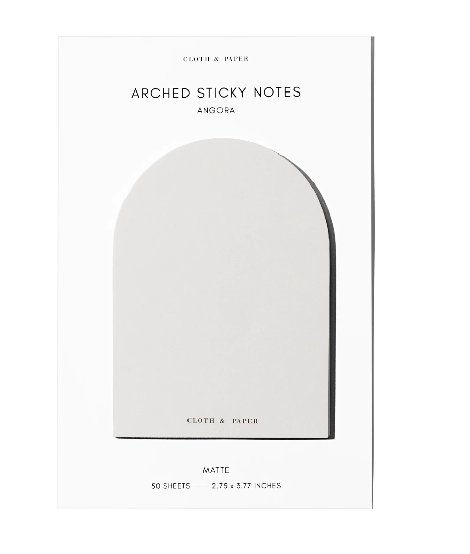 Arched Sticky Notes