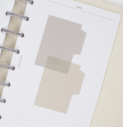 Blank Tab Sticky Note Set