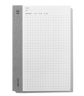 Left Bound Graph Message Notepad - Petite