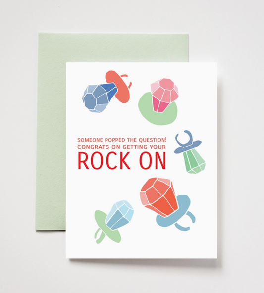 Ring Pop Congrats Greeting Card