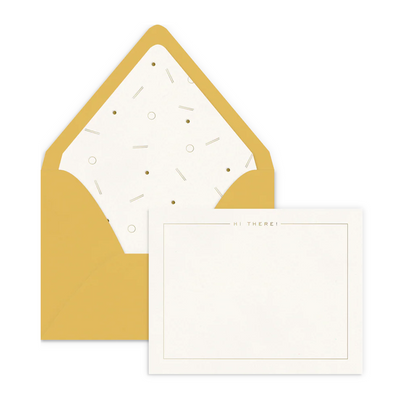 Hi There! Luxe Lined Note Set