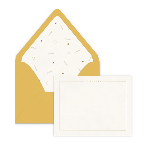 Hi There! Luxe Lined Note Set