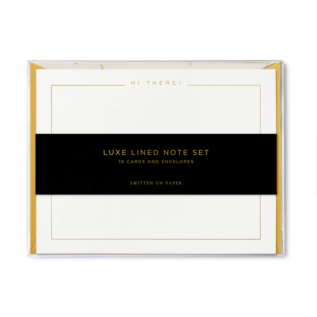 Hi There! Luxe Lined Note Set