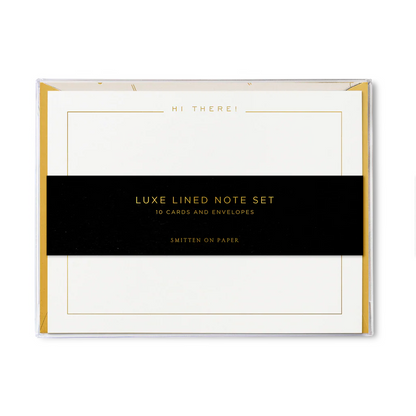 Hi There! Luxe Lined Note Set