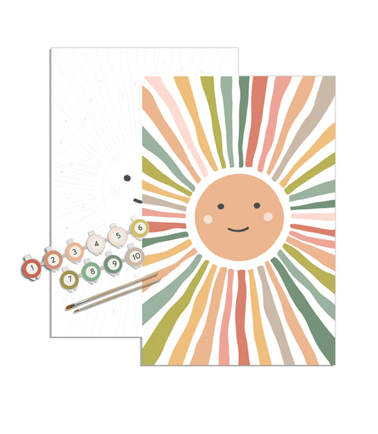 Smiley Sunshine Paint by Numbers Kit for Kids
