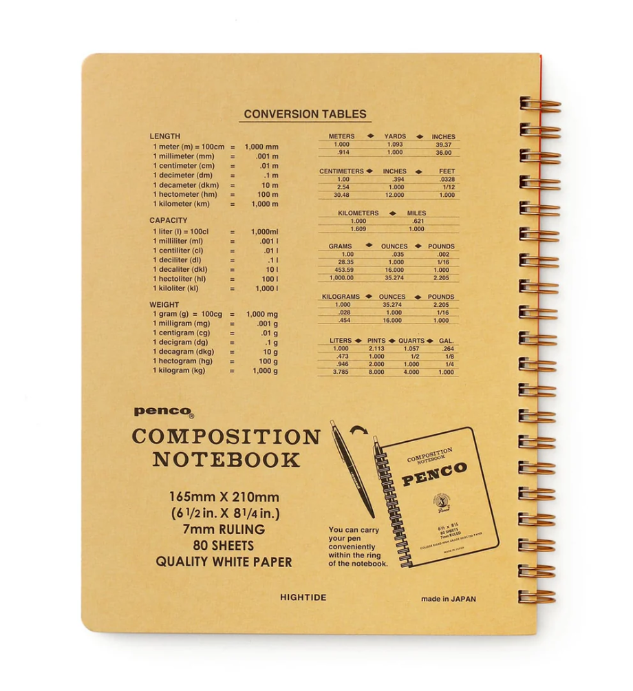 Penco Coil Notebook - Large