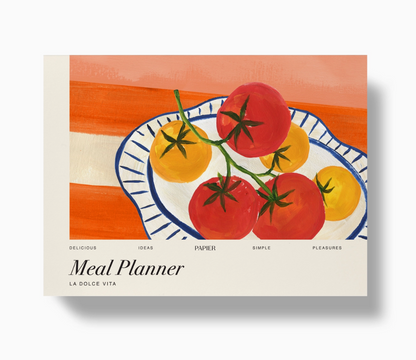 Undated Weekly Meal Planner & Grocery List
