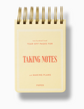 Taking Notes Spiral Notepad