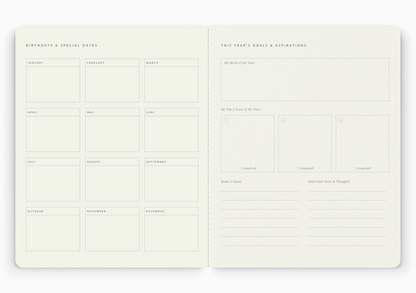 Stitched Monthly Planner
