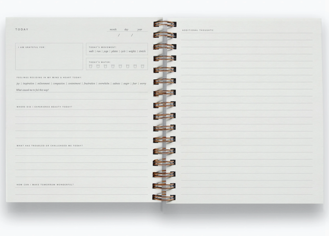 Daily Pause Journal - Mustard
