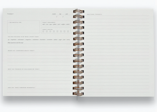 Daily Pause Journal - Mustard