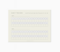 Monthly Habit Tracker Notepad