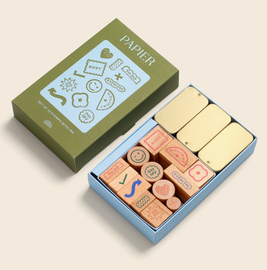Good Day Planner Stamp Set - Stamps & Ink