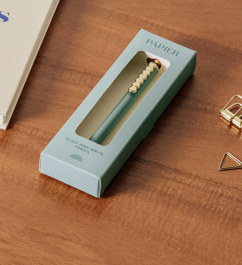 Papier Click-And-Write Mechanical Pencil