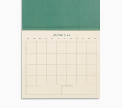 Papier Productivity Undated Monthly List Pad