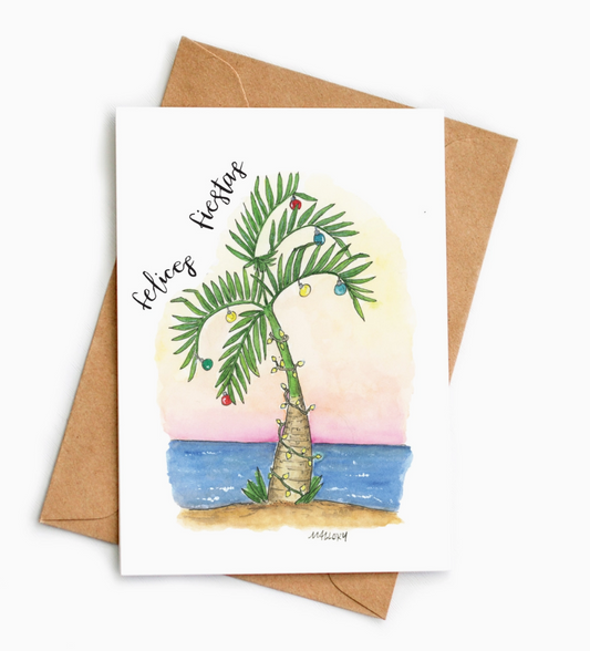 Felices Fiestas Carta Para La Navidad / Holiday Card