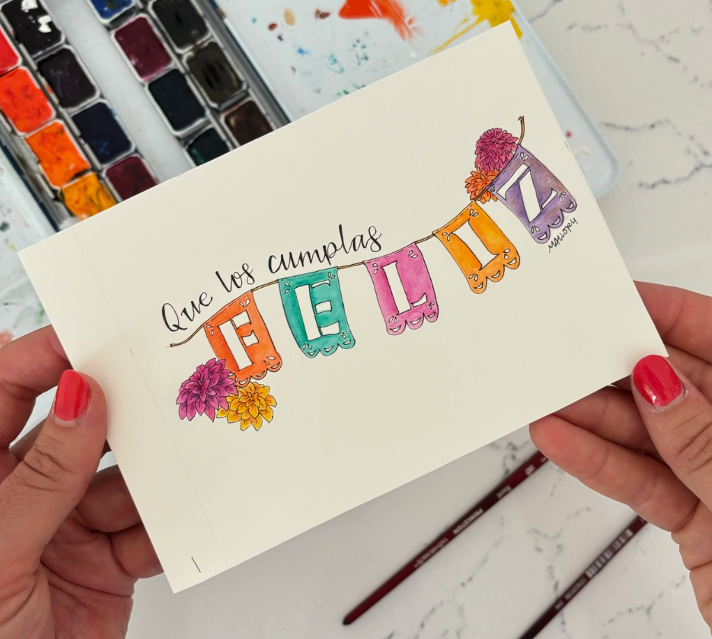 Que Los Cumplas Feliz Carta Para Cumpleaños / Birthday Card