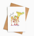 ¡Salud! Tequila Congratulations Card For Birthday