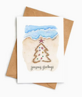 Seasons Greetings Sandy Christmas and Holiday Card