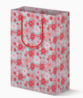 Poinsettia Floral Gift Bag